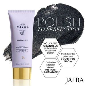 MASK Revitalize Volcanic Micro Polish Mask Jafra skin care